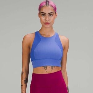 Lululemon Wunder Train Longline Bra Wild Indigo 
Size 8